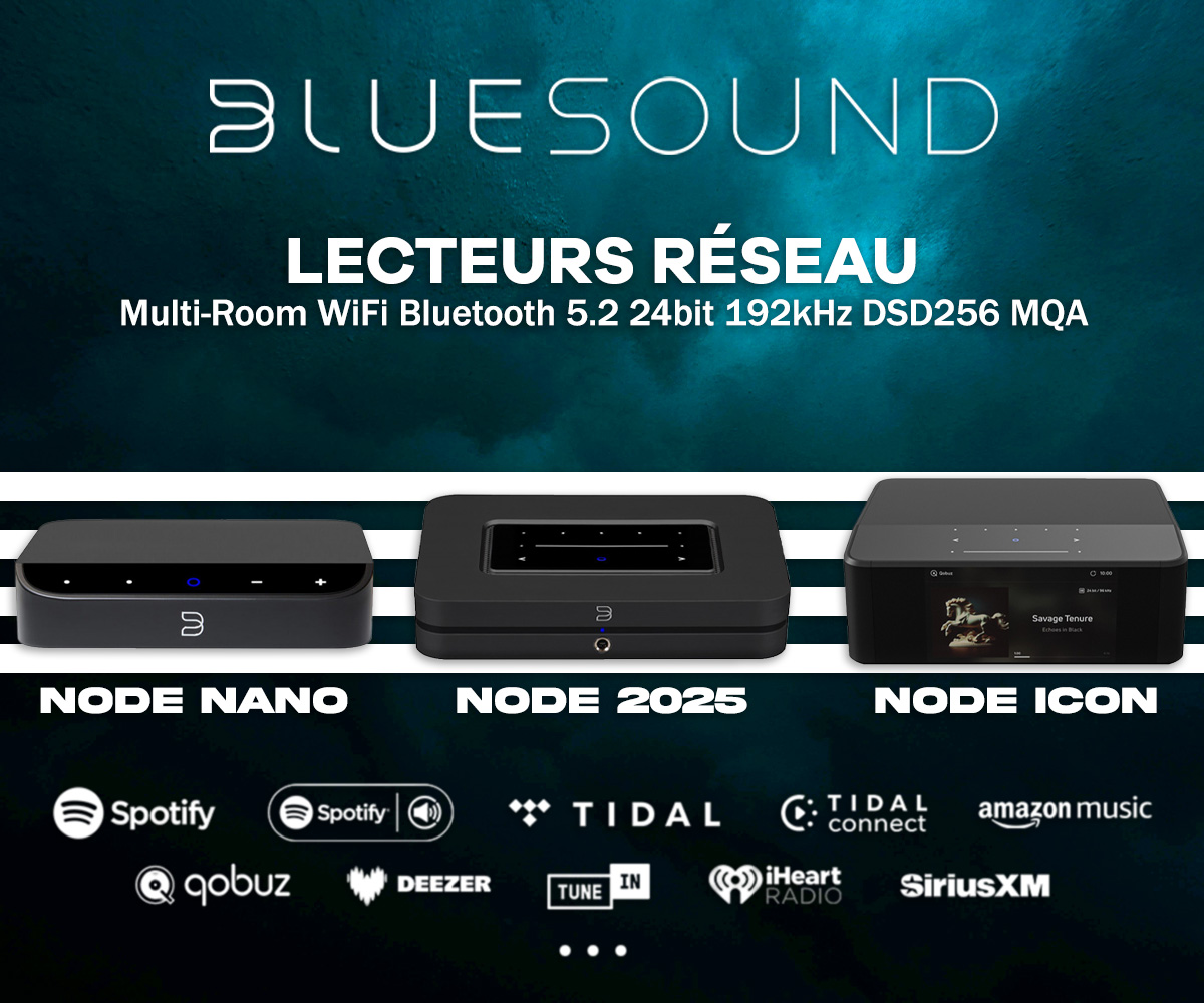 Lecteurs réseau Bluesound Node